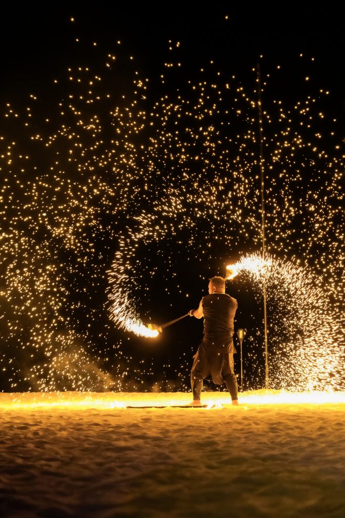 Batch The Standard, Maldives Fire Show