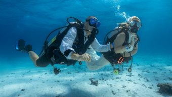 Batch Villa Nautica Underwater Wedding Couple