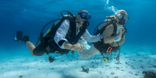 Batch Villa Nautica Underwater Wedding Couple