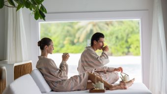 Relaxing after treatment