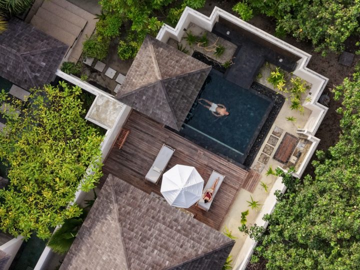 Batch Beach Villa with Private Pool