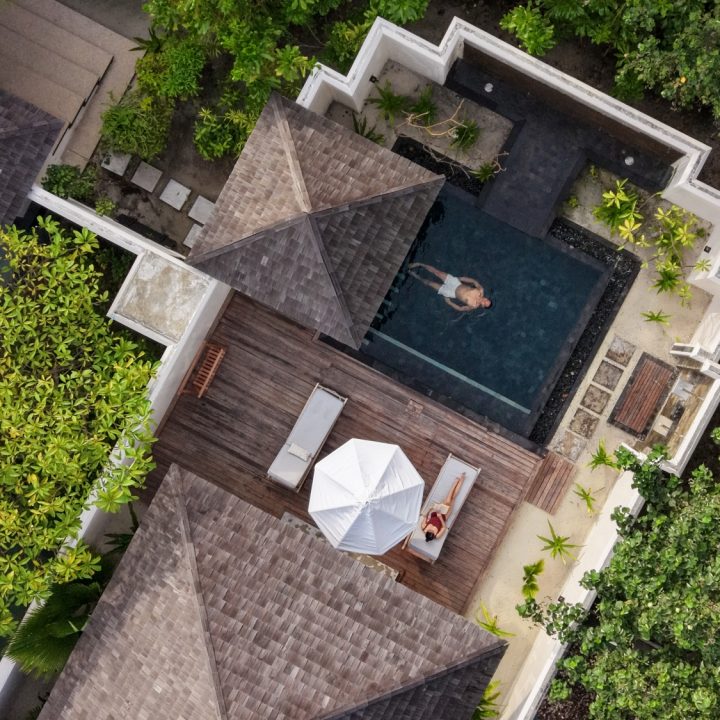 Batch Beach Villa with Private Pool