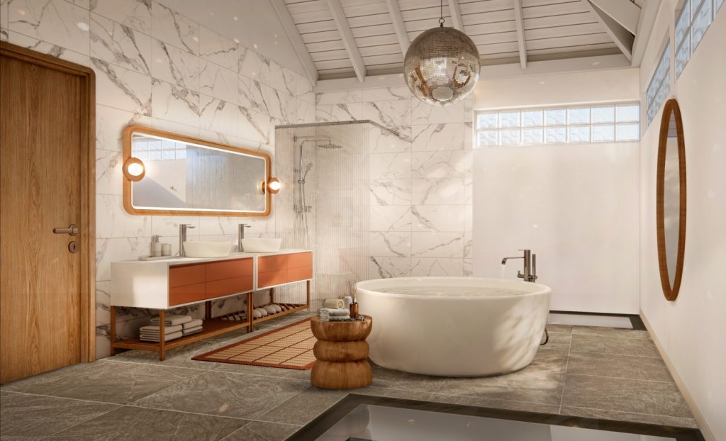 Batch Overwater Villa Bathroom