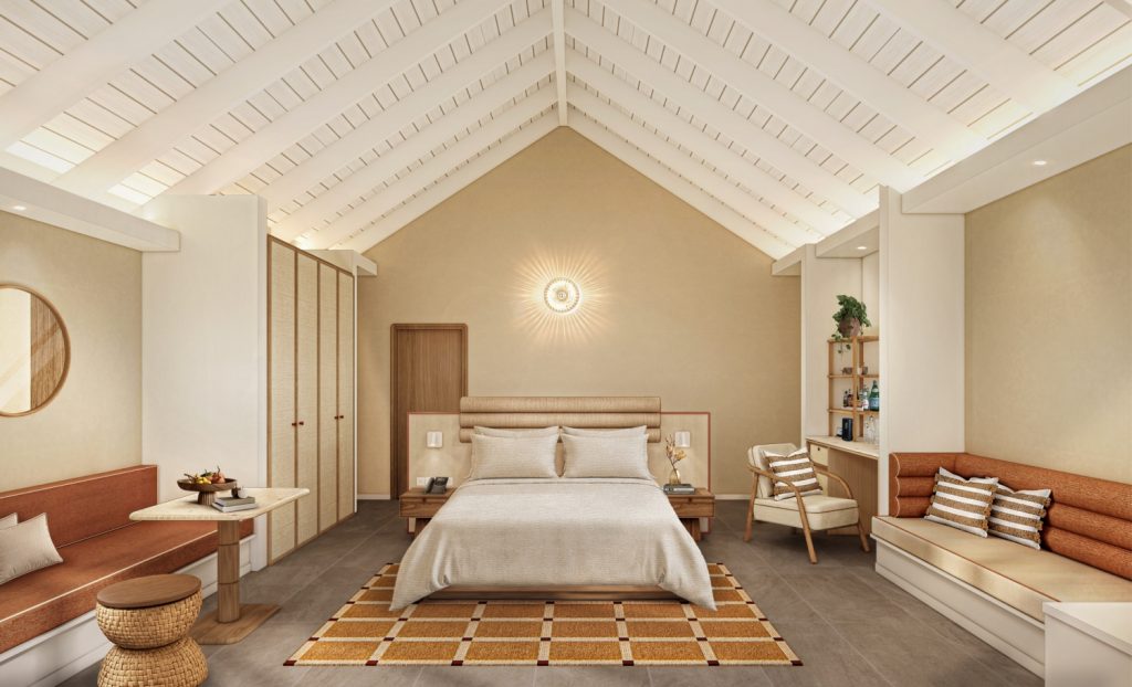 Batch Overwater Villa Bedroom