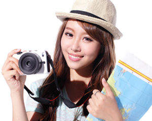 Chinese Young Tourist