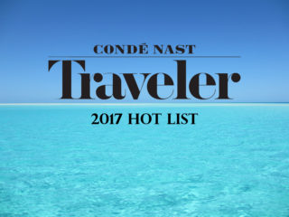 Conde Nast Traveler Hot List 2017