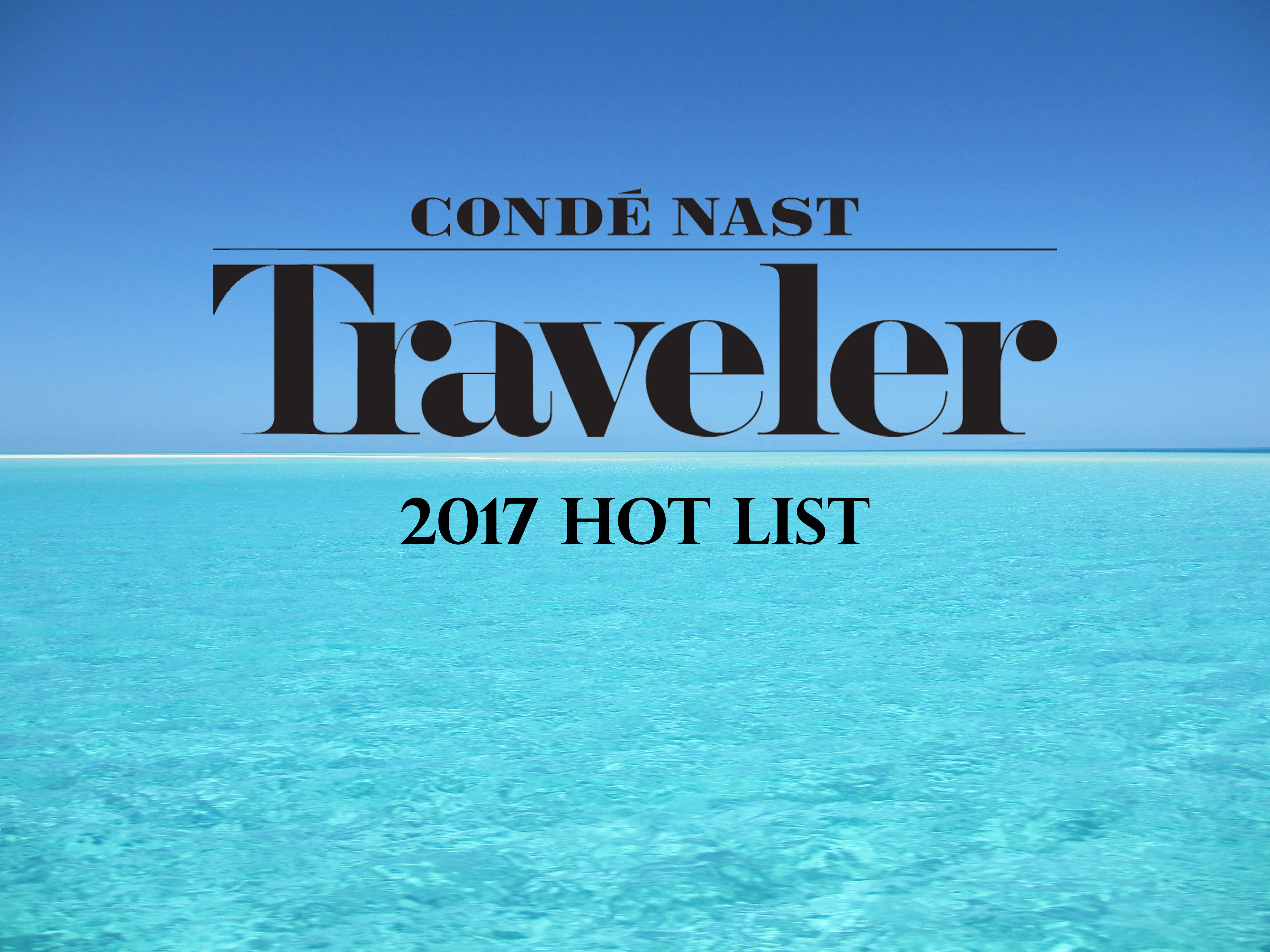 Two Maldives properties named in the Condé Nast Traveler’s 2017 Hot List