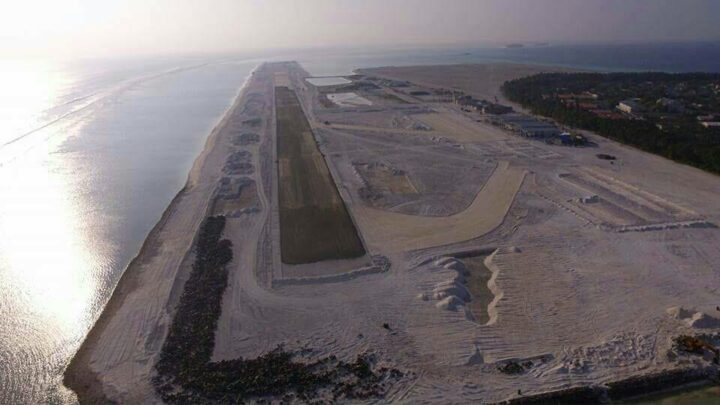 Photo: Dhaalu Airport, January 2017.