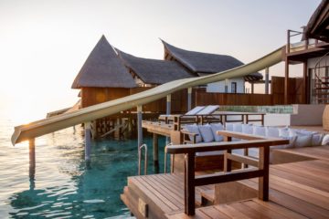 Jumeirah Vittaveli Infinity Pool Ocean Villa With Slide Exterior