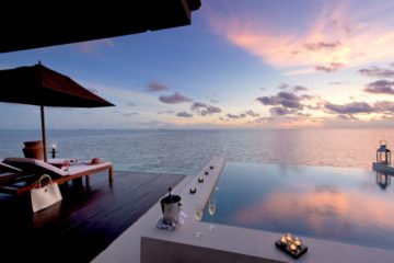 Lily Beach Sunset Water Suite