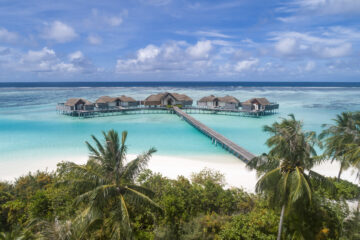 Niyama Private Islands Maldives Exterior View Aerial The Crescent