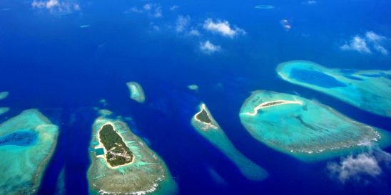Maldives Aerial Generic Islands