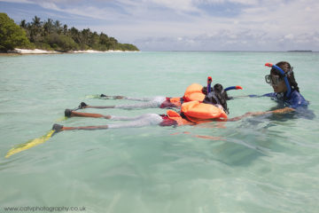 Soneva learn to swim