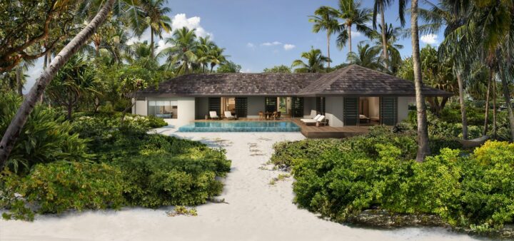 The residence maldives at dhigurah схема