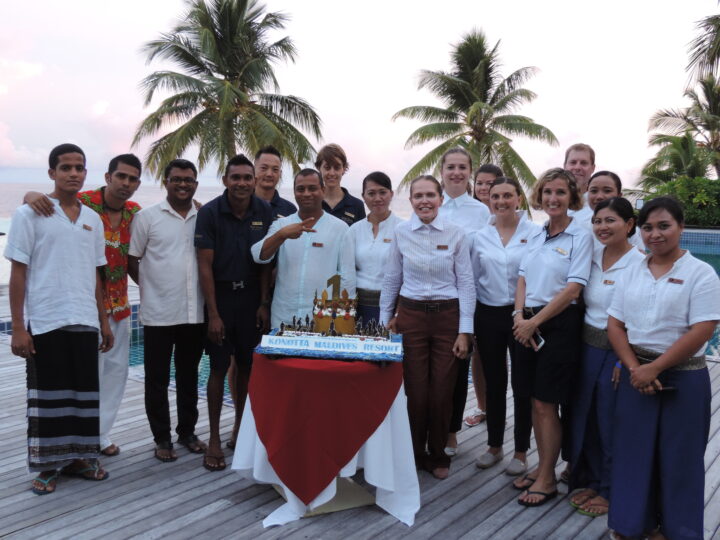 Outrigger Konotta Maldives resort anniversary