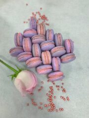 Rose Lavender Macaron