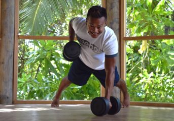 Fitness experts at Six Senses Laamu shared their expertise with guests